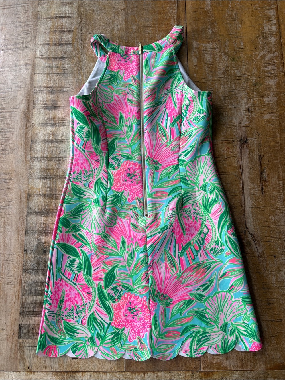 NWOT Lilly Pulitzer Girls Floral Dress size 10 - Picture 5 of 5